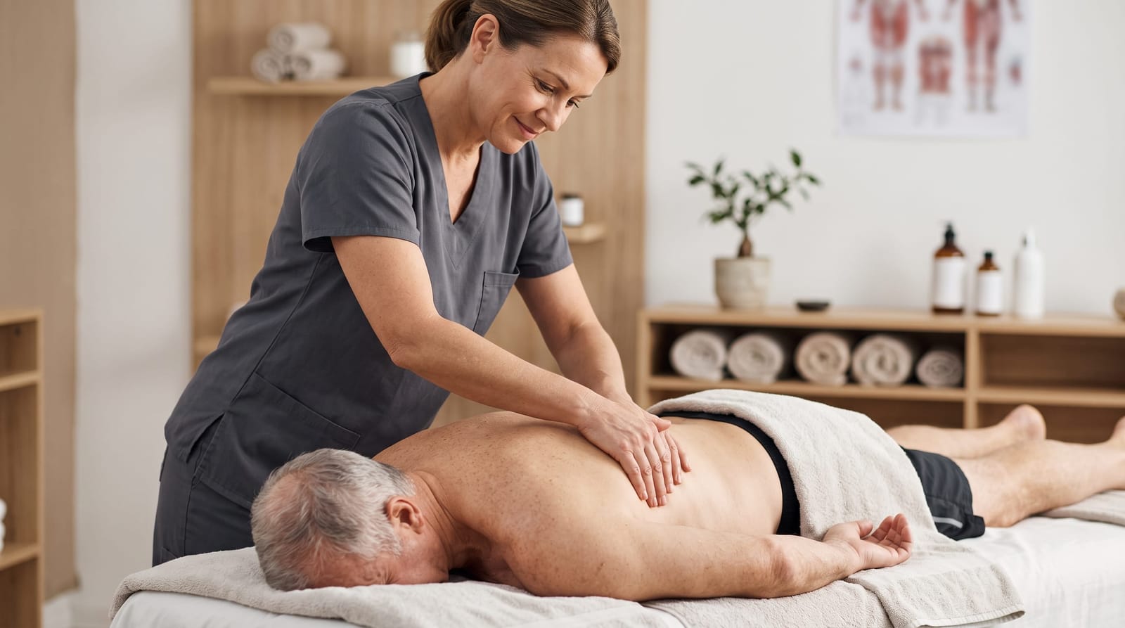 The Role of Massage Therapy in an Active Aging Fitness Program
